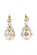 Gold Evening Earring EB006