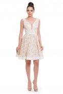 Short White Prom Dress F5544