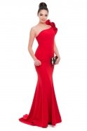 Red Mermaid Prom Dress O9136