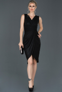 Short Black Invitation Dress ABK635