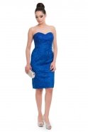 Short Sax Blue Evening Dress ST1213