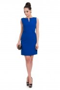 Sax Blue Night Dress T2449