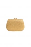 Gold Cluch Bag V893