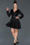 Short Black Invitation Dress ABK650