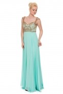 Long Mint Prom Dress ALY6233
