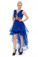 Short Sax Blue Prom Dress ALY6273