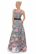 Long Rose Prom Dress ALY6363