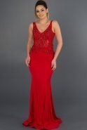 Long Red Prom Dress F2484