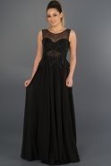 Long Black Prom Dress F2536