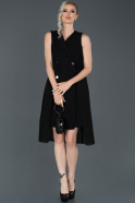 Midi Black Invitation Dress ABK658