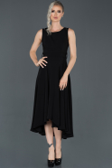 Long Black Invitation Dress ABU998