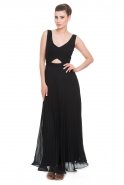 Long Black Evening Dress T2516