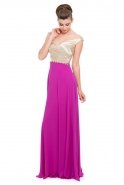 Long Purple Prom Dress O4355