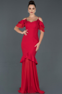 Red Long Prom Gown ABU619