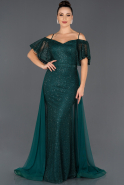Long Emerald Green Mermaid Evening Dress ABU1007