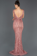 Long Powder Color Mermaid Prom Dress ABU1012