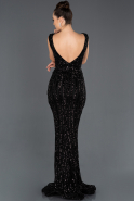 Long Black Mermaid Prom Dress ABU1012