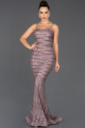 Long Lavender Engagement Dress ABU1013