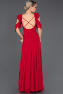 Long Red Prom Gown ABU724