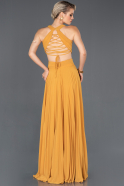 Saffron Long Prom Gown ABU841