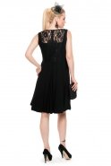 Short Black Coctail Dress T2526