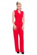Red Jumpsuit A7523