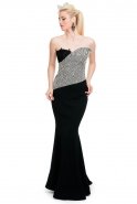 Long Black Prom Dress F2608