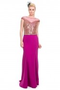 Long Purple Prom Dress O4263