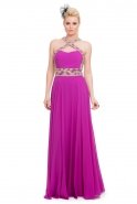 Long Purple Prom Dress O4352