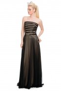 Long Black Prom Dress O4369