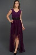 Long Purple Evening Dress AR36822