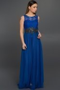 Long Sax Blue Evening Dress AR36831