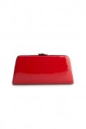 Red Leather Evening Bag V141