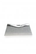 Lame Silvery Evening Bag V408