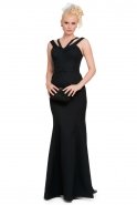 Long Black Evening Dress E3152