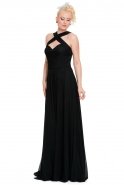 Long Black Evening Dress E3168