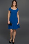 Short Sax Blue Evening Dress AR36842