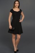 Short Black Evening Dress AR36842