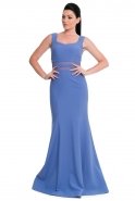 Long Blue Evening Dress ABU411