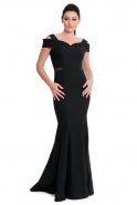 Long Black Evening Dress E3181