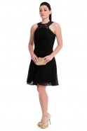 Short Black Evening Dress SA1465