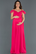 Long  Pregnancy Evening Dress ABU756