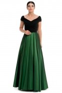 Long Emerald Green Evening Dress ABU471