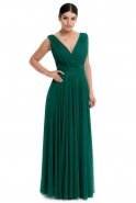Long Emerald Green Evening Dress GG6842