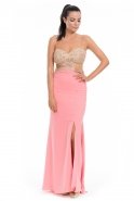 Long Pink Evening Dress ALK5544