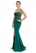 Long Emerald Green Evening Dress DR1039