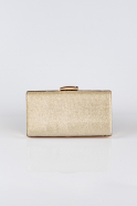 Gold Silvery Box Bag V273