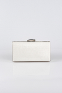 Pearl Silvery Box Bag V273