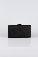 Black Silvery Box Bag V273