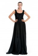 Long Black Evening Dress O2115